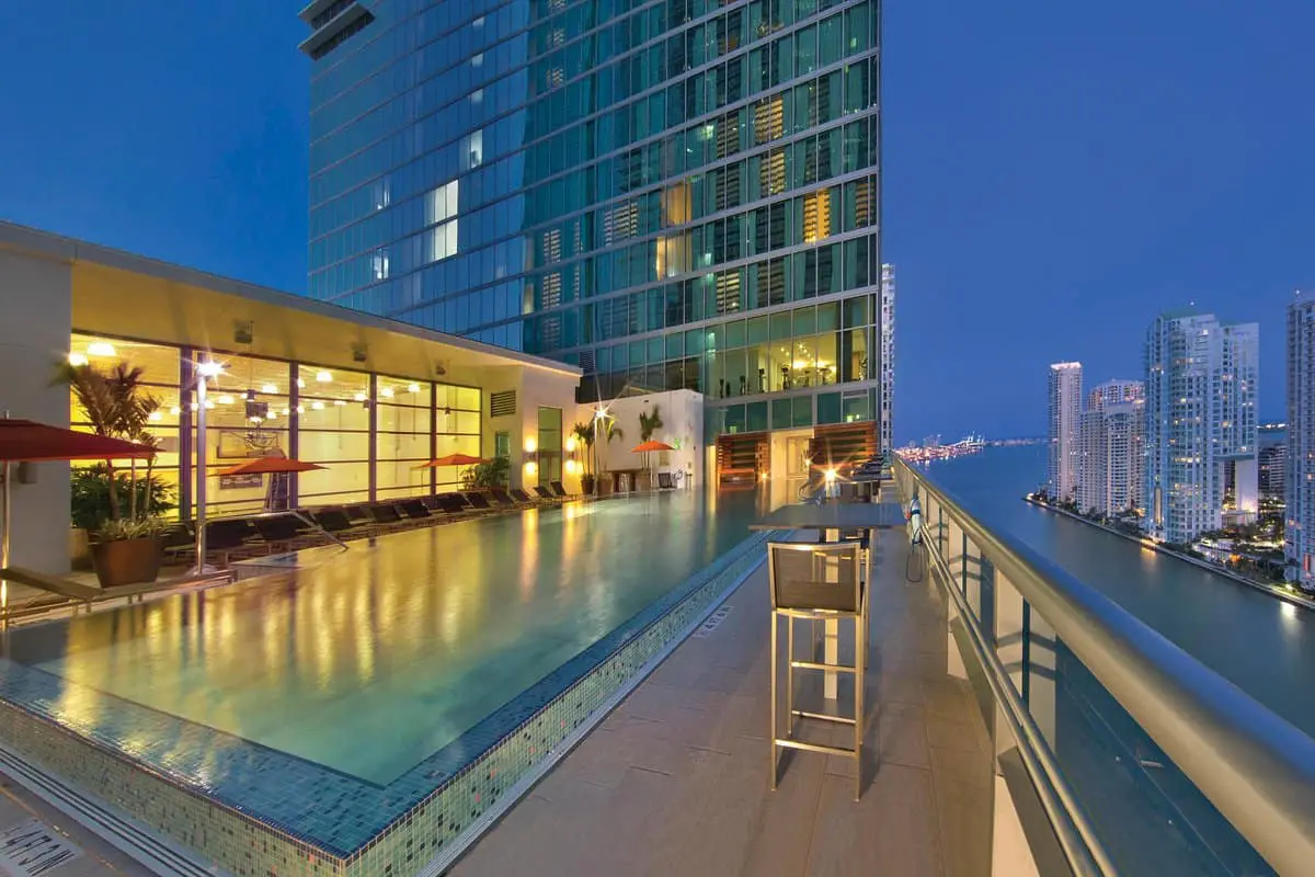 JW Marriott Marquis Miami Living Loving Miami   Outdoor Rooftop Pool 